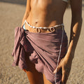 Cupro Pareo Skirt